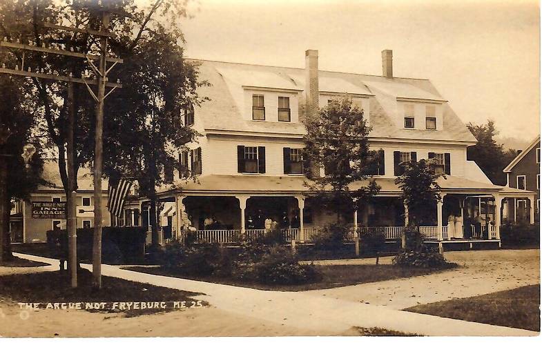 Vintage Photographs > Fryeburg, ME c.1920, 6 and 10-pin Alley Arm Phone ...