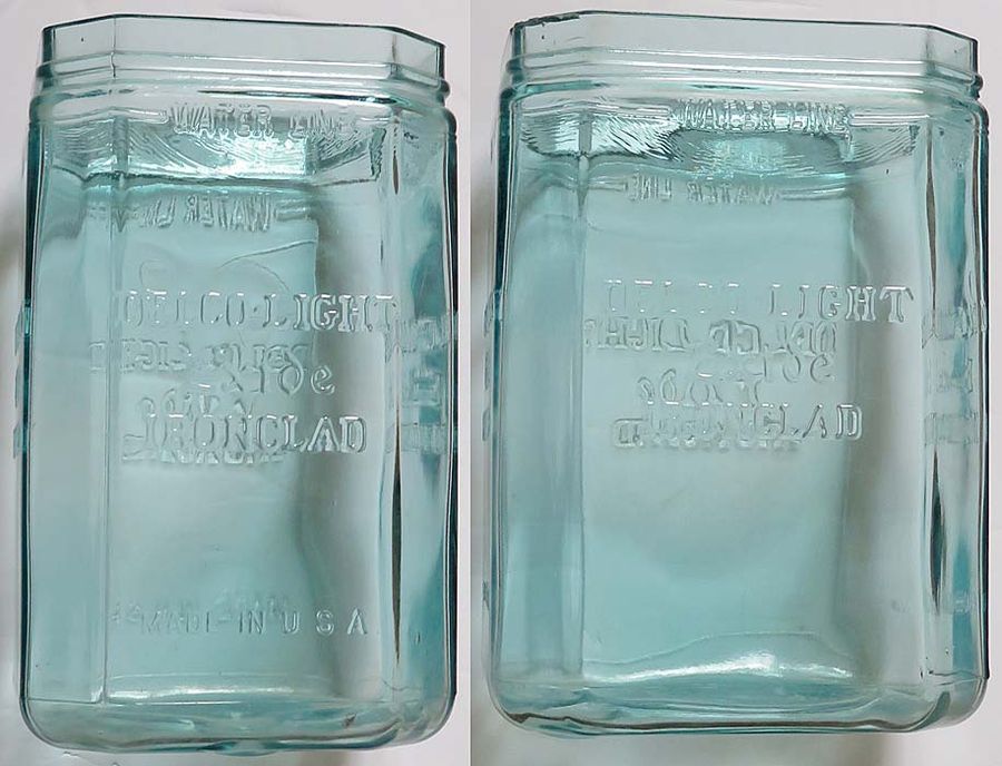 For Sale (Sold or No Longer Available) > Cool large battery Jar Exide in aqua glass