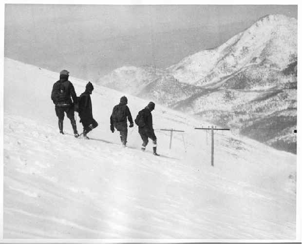 Insulators in Service > Hiking the Lines